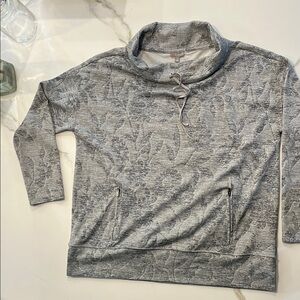 Talbots Gray Turtleneck pull over Soft Comfortable Design Women’s size  X